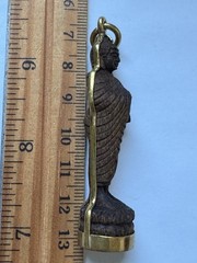544- Pendant, Tamarind Heartwood Buddha Pendant, Buddha Pendant
