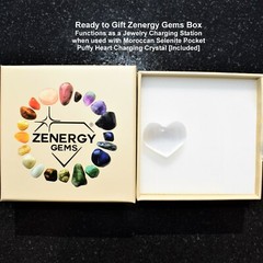 CHARGED Lapis Lazuli Designer Crystal Chip Earrings REIKI Energy! ZENERGY GEMS™
