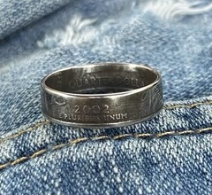 Coin Ring Alaska Sz 6.5
