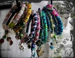 BöHö B’s Bohemian Bracelets ☆ beads charms silver gold bronze ☆ Custom Jewelry ☆
