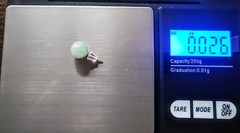 Green Aventurine Jade Style 8mm Round Sphere Ball Stud Earrings Silver Tone