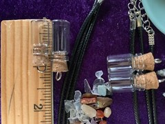 CUSTOM ORDER CHARM NECKLACE by Moonlit Cottage Carol’s Angel Chats®