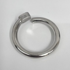 Vintage Signed Sterling CZ Bypass Bracelet Weighs 41 Grams Tubular Hallmarked