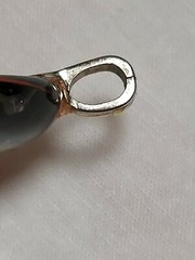 Artisan Made Hand Blown Small Round Glass Pendant Earth Tone Vintage