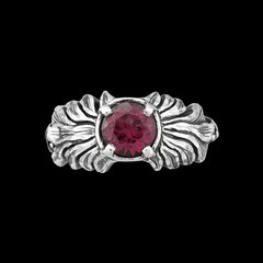 Garnet Ring • Rhodolite • 925 Sterling Silver • Elegant Jewelry