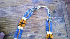 Handmade Native‑Style Seed Bead Necklace