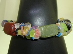 ARTISAN CRAFTED ASSTD. GENUINE GEMSTONE BRACELET! NEW WITHOUT TAGS!
