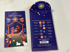Jilzarah The Story of Christmas Handmade Clay Kids Bracelet NWT