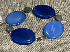 TAGUA NUT JEWELRY BRACELET ARTISAN HANDMADE BOHO BEACH RESORT UNIQUE GIFT NEW