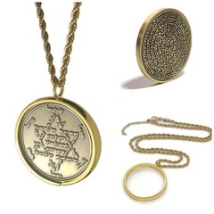 The Archangels + 72 names of God + 1FitAll King Solomon Coin Necklace
