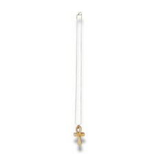 Necklace – Ankh – Key of Life Snake and Cable Link chains – Birch Wood