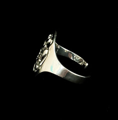 6.25″ x 43mm TAXCO (T2-05) Solid Sterling Silver Modernist Cuff. FLAWLESS!