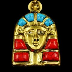 UNIQUE Copper Pendant Necklace Ancient Egyptian Queen HATHOR «Goddess of Love»