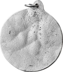 Garden Of Eden Coin Pendant Sterling Silver Handmade Large Biblical Christian