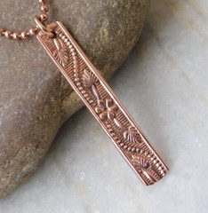 1 Pc Pure Copper Healing Stick Pendant Locket, Jewelry, Spiritual Kriya