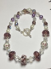 Artisan Handcrafted Art Deco Lampwork Glass Jewelry #6