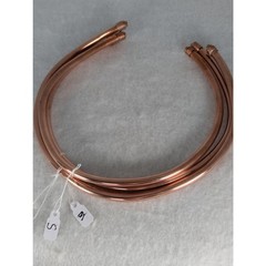 Copper neckwire cuff 3. Price is for one onlySmallor Large.round see description