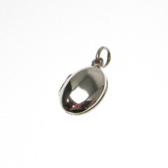 Danecraft Sterling Silver Handmade in Thailand Oval Locket Necklace Pendant