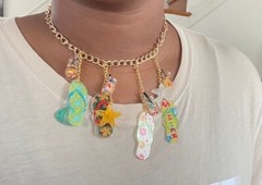 Handmade Love Summer Charm Necklace