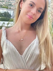 2 carat Pear shape Diamond 18k Necklace with pendant Real Gold Certified Diamond