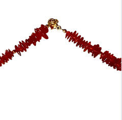Lee Sands Vintage Amber and Turquoise 28″ Necklace Made in Hawaii