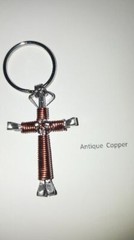Horse Shoe Nail Cross Key Chain (10) Great For Handouts!!