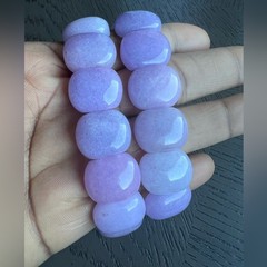 Chalcedony soft bangles 6.5 ( see pictures and pick ) (one)