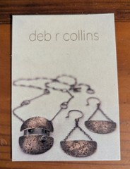Artisan Hand Made Copper/Brass/Sterling Silver Abstract Dangle Hook Earrings