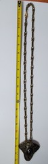 Vintage Elaine Coyne Necklace Artisan Signed Brutalist Patina Wearable Art Indie