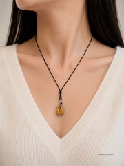 one-of-a-kind handmade minimalist design necklace