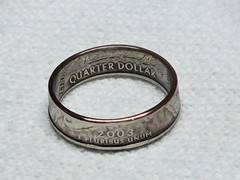 MISSOURI – Size 9 State Quarter Coin Ring