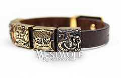 Viking Bronze Bead Bracelet – Ship/Runes/Knot/Odin/God/Dragon/Valknut – S M L XL