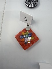 Murano Glass Pendant Necklace Italy Millefiori Murrine Art Glass Choice MS03