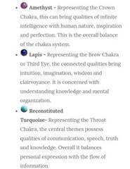 7 Chakra Necklace Pendant