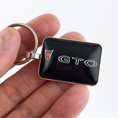 Vintage Pontiac GTO Right Rear Quarter Panel Badge 1″ x 1.25″ Diameter Keychain