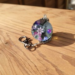Handmade Uv Resin 30mm Pendant Moon Flowers Planet Butterfly Star Pendant Charm