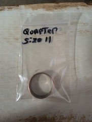 Genuine Handcrafted United States Quarter Coin Ring Size 11 …