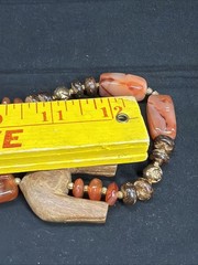 Wood Safari Animal Rhino Tiger Turtle Camel Ethnic Handmade Beaded Necklace