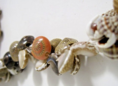 Natural Seashell 2 Necklace Lot Shells Beads Fun Nautical Jewelry Unique 15″ 16″