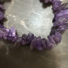 Amethyst Chunk Bracelet