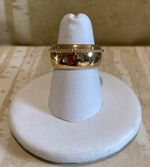 Sundance Catalog Gold Vermeil Fine Tuned Ring Size 6.5