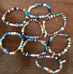 Glass Beaded Bracelet!!! Maybe Native American! FROM STORAGE UNIT!🔥