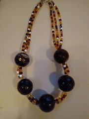 Natural Eye Agate Carnelian Agate Obsidian Faceted Cut Brilliant Stone Necklace