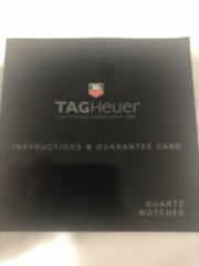 Tag Heuer mens watch, Diamonds on each number, never worn, all Original Box
