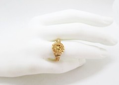 Brass Adjustable Steampunk Ring