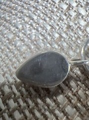 Sajen Sterling Silver Goddess Face Ruby Mother Of Pearl Pendant Brooch Pin