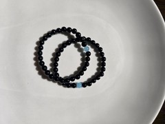 Natural Mini Gemstone Stretch Bracelet | 5-6mm Tiny Beads