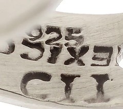 Artisan Crafted Sterling Wrap Design Heart Motif Ring Size 9