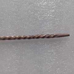 Handmade Copper Hair Pin – Twisted Design