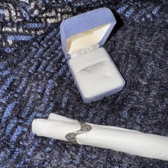 Sterling Silver Marcasite Ring Sz.7 New In Original Box-NIB stored for years